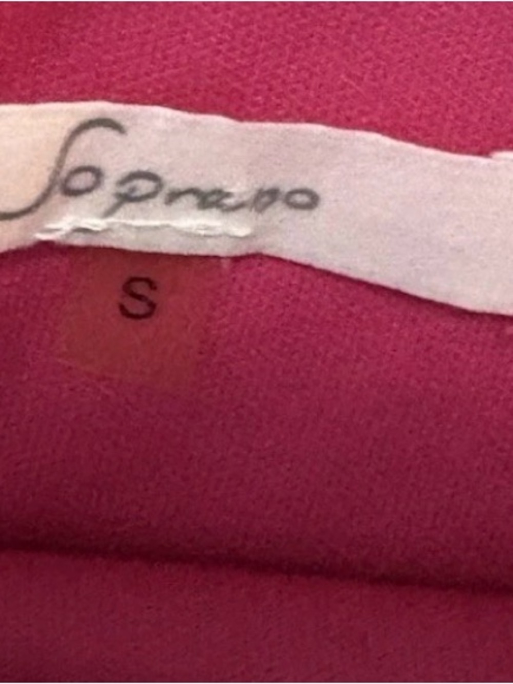 Soprano Womans Juniors Dress Pink Sleeveless Size Small - Picture 3 of 4